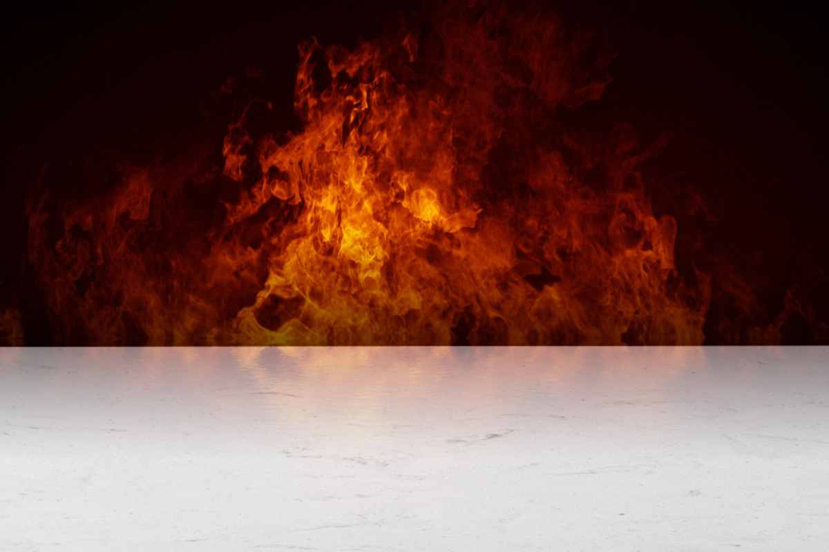 Krion​​® LUX: un material de gran resistencia frente al fuego