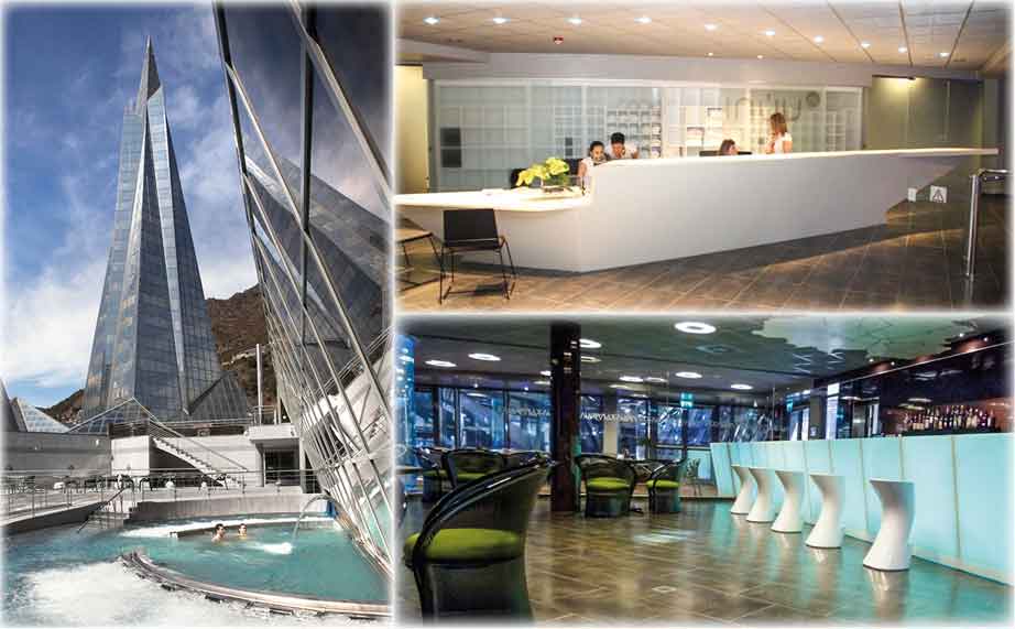 KRION® en el proyecto que cambio el Skyline de Andorra, Caldea-Inúu