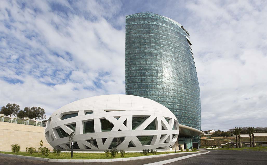 Hotel Sheraton Annaba, Argelia – Cúpula esférica realizada con KRION®