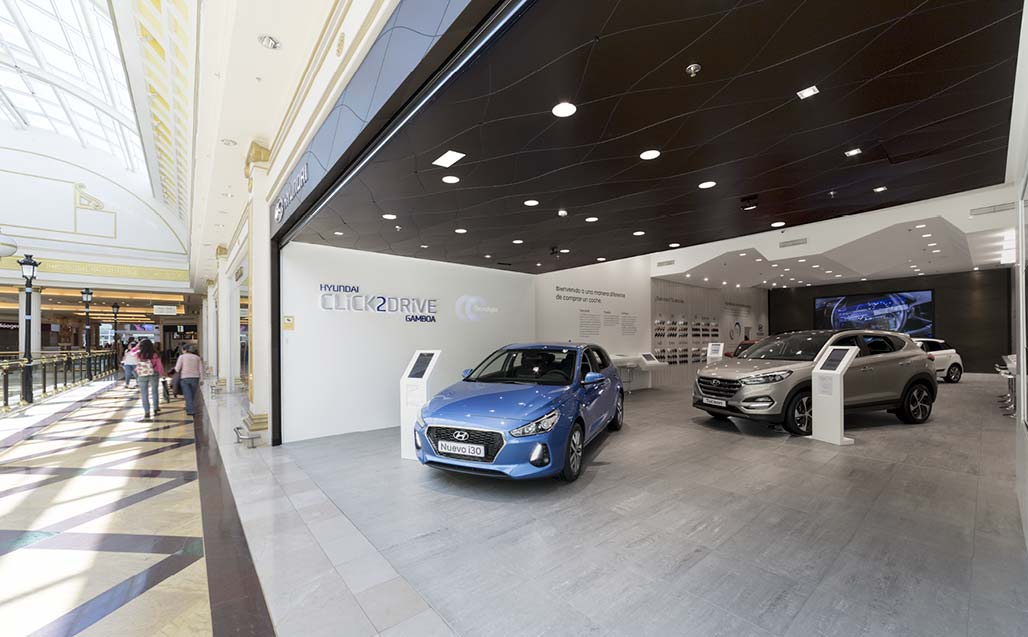 Spasvital confía en KRION para el nuevo concepto Click2Drive de HYUNDAI 