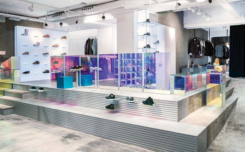 KRION in the industrial and futuristic visión of A.P.O. for “SVD - sivasdescalzo” Madrid