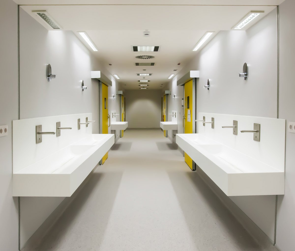 Krion® Solid Surface: la superficie segura e higiénica para espacios sanitarios