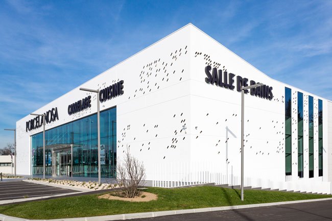 Krion™ Lux ventilated façades