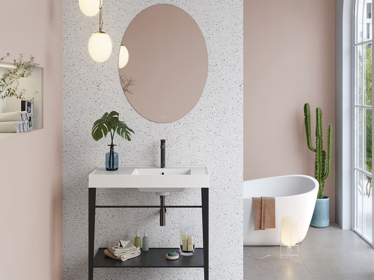 Modern bathrooms made with Krion® and Krion Shell®