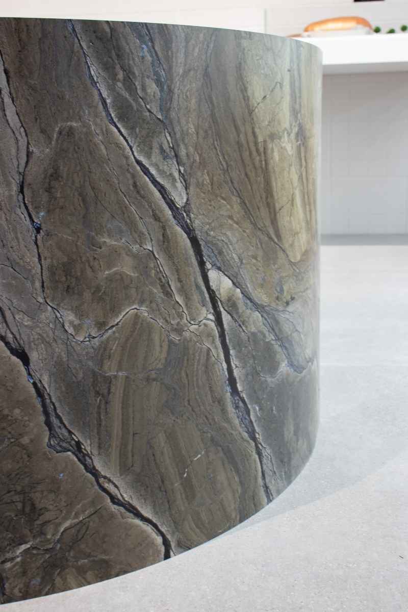 alluslate curvado de paneles composite
