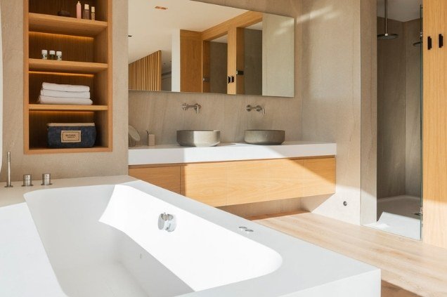 ba&ntilde;o moderno krion