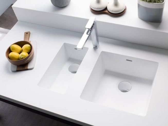 fregadero solid surface