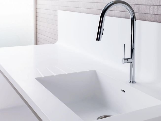 fregadero solid surface