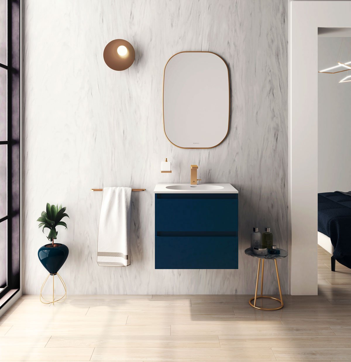 Krion Smart bathroom furniture design