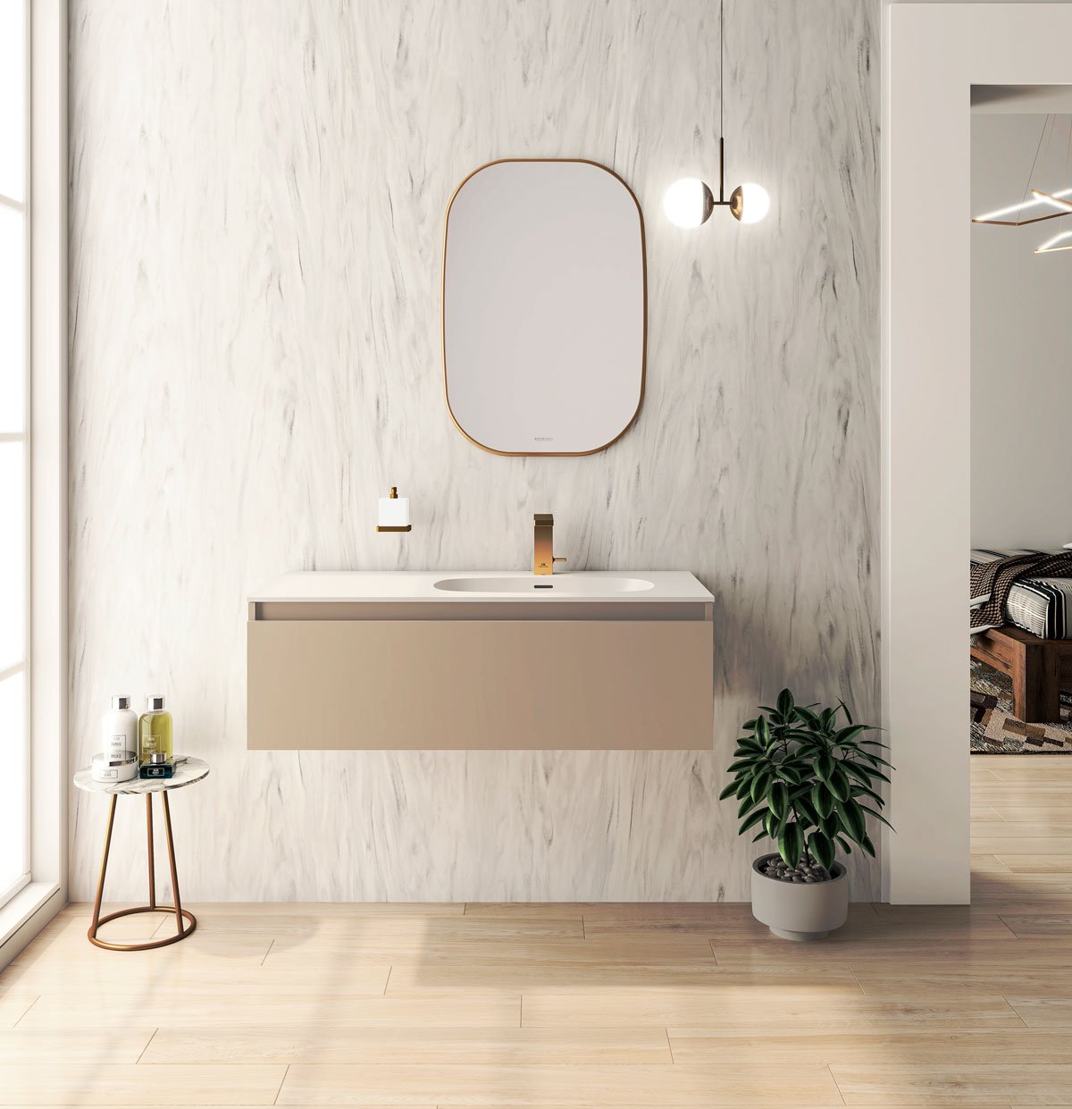 Krion Smart bathroom furniture design